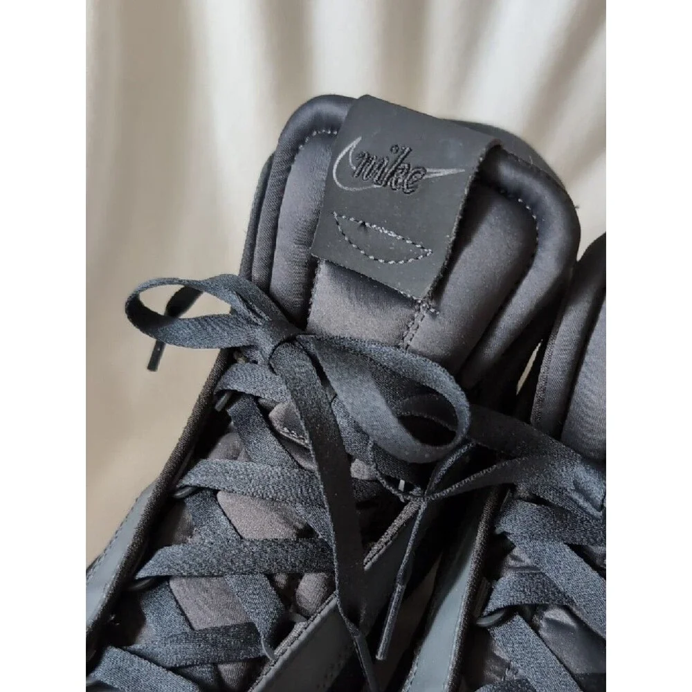 Nike Women's Blazer Mid Victory 'Black Off Noir' High Cut Sneakers